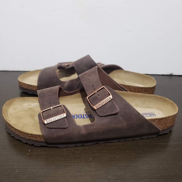 Birkenstock Arizona Soft Footbed Light Brown Sandals 285 EU 44/US M 11 - Picture 1 of 13
